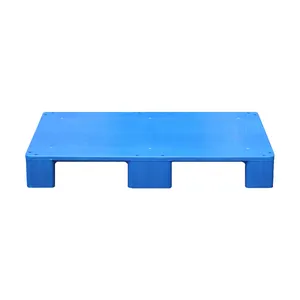 heavy duty industrial HDPE blue Euro standard Reusable Plastic Pallets for warehouse