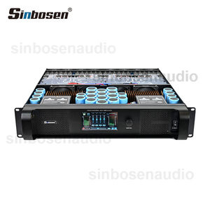 Nhà Máy Bán buôn PA hệ thống 2U màn hình cảm ứng DSP Analog/AES đầu vào lớn khuếch đại công suất được xây dựng trong Bộ vi xử lý cho loa siêu trầm - Product Image 5