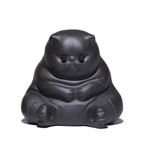 MSH Raise kerajinan patung kucing marah buatan tangan dekorasi meja teh Set ornamen teh <span class=keywords><strong>Kung</strong></span> <span class=keywords><strong>Fu</strong></span> - Product Image 2