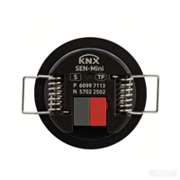 Capteur de présence KNX ToF pour sous-sol et laboratoire, découpe de 35 mm, mode jour/nuit, remplacement PIR, 940 nm, 32000 Lux, 0,4 m, IP20, DC21-30V