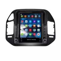 Radio con GPS para Auto, Tesla Android 13 8+128G, Estéreo Android para Mitsubishi Pajero V73, Reproductor de DVD, DSP, GPS, BT, Cámara 360