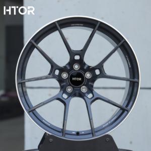 Rines Cóncavos Forjados HTOR de 20x9, 21x9 y 22x9 Pulgadas, 5x114.3, Color Gris Oscuro, para Ferrari 296 GTB, <span class=keywords><strong>SF90</strong></span>, 488 <span class=keywords><strong>Pista</strong></span>, 812 Superfast, Roma - Product Image 1