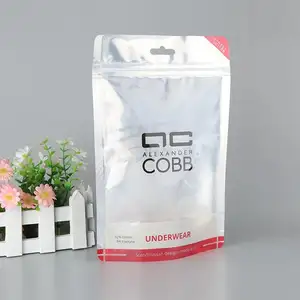 Túi nhựa cho bao bì Snack Nắp kéo đồ trang sức bao bì trái cây in HDPE doypack tùy chỉnh in Ziplock túi nhựa Anh