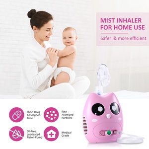 Alta competitividad Carácter <span class=keywords><strong>animal</strong></span> Suministros médicos lindos Nebulizador de compresor de alta atomización - Product Image 6