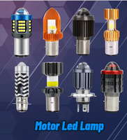 Phare LED pour moto Véhicule électrique 85V 12W Système d'éclairage automobile étanche avec projecteur Hi-Low Beam
