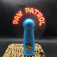 Ventilatore LED Portatile Mini Personalizzato con Logo e Testo per Pubblicità, Promozione, Regalo per Feste