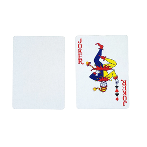 グリーティングカード昇華空紙ゲーム旅行用昇華ボックス付きトランプ/父の日ギフト - Product Image 3