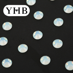 De diamantes de imitación crisólito Opal de diamantes de imitación ronda suelta de diamantes de imitación - Product Image 3