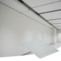 Panel de Aluminio con Revestimiento de Polvo Blanco Libre de Polvo para Pared y Techo de Cuarto Limpio con Sistema de Ventilación Integrado