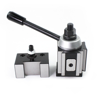 PDM – Lot de 6 porte-outils à changement rapide de type piston en acier au carbone avec revêtement en oxyde noir, haute résistance pour tour CNC, modèle 251-100