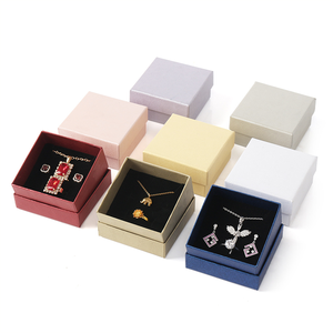 Wholesale luxury custom logo small cardboard packaging paper jewelry box