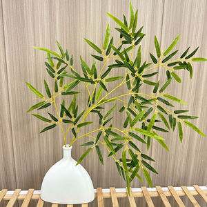 Qingdao Supplier Artificial Bamboo Plant Faux <strong>Tree</strong> Tropical Green Potted Plants Artificial for Office Patio Outdoor Decor - Product Image 5