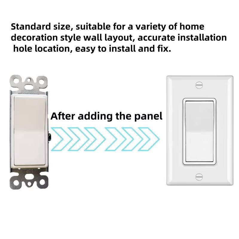 For UL Approved 15A 120V 277V Single Pole Rocker Switch Quiet and Durable for American Wall Decorative Bulk Supply
