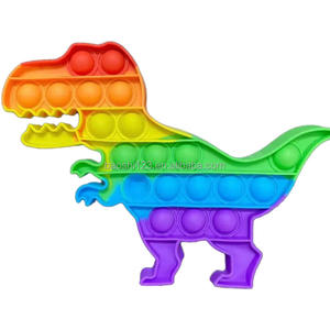 Jouet sensoriel <span class=keywords><strong>Pop</strong></span> <span class=keywords><strong>It</strong></span> arc-en-ciel en silicone, jouet à bulles à presser, jeu d'échecs anti-stress pour enfants - Product Image 4