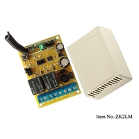 Control Remoto Portátil con Módulo de Relé de un Solo Canal, Receptor Inalámbrico RF, Kit de Interruptor de Control Remoto