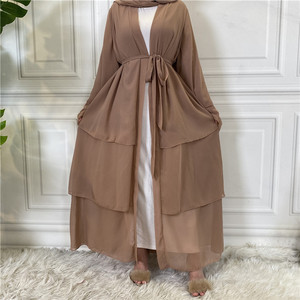 Último diseño Dubai árabe Turquía Abaya islámico Oriente Medio vestido Thobe mujeres - Product Image 4