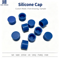 Capuchon de protection en caoutchouc silicone personnalisé, résistant à la chaleur, pour extrémité de tube rond, antidérapant, anti-collision, vente en gros par lot