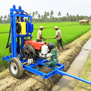 Nuova Perforatrice Automatica Diesel da 60m-100m per Carotaggio Roccia, Esplorazione Mineraria e Pozzi d'Acqua - Product Image 1