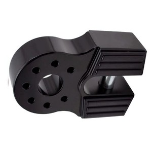Gancho de Remolque de Aluminio Rojo de 6 Orificios para Montaje de Cabrestante en Vehículos Todoterreno - Product Image 5