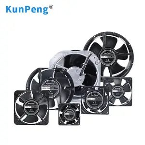 Havalandırma egzoz fanı 60mm 80mm 90mm 120mm 150mm 180mm 200mm 280mm AC 110V 120V 230V endüstriyel AC eksenel akış soğutma fanı