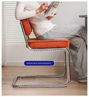Chaise d'attente pour restaurant commercial, avec coussin en tissu, design moderne, chaise de salle à manger ou de bureau pour usage professionnel et domestique