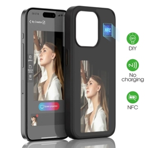 Dropshipping DIY ein Màn hình hiển thị điện thoại trường hợp đối với NFC chuyển đổi patternmax sang trọng mới xu hướng điện thoại 15 14 13 Pro - Product Image 3