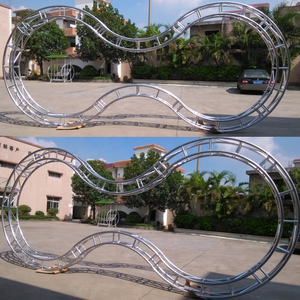 Haute sécurité forme spéciale botte en aluminium <span class=keywords><strong>tour</strong></span> ascenseur botte toit rond incurvé toit botte - Product Image 3