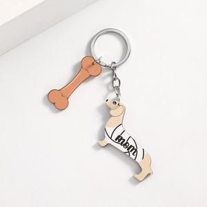 Sausage Dog Mother's Day Funny Key Chain Keychains Ring for Accessories Bag Pendant Keyring Jewelry Pet <strong>Dachshund</strong> Friends <strong>Gifts</strong> - Product Image 6