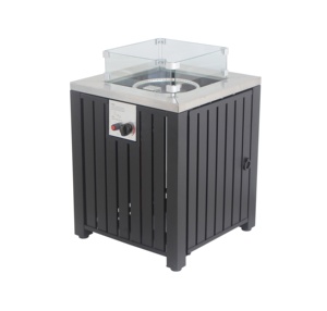 <strong>Outdoor</strong> Garden Gas <strong>Steel</strong> Fire Pit Quadrate Indoor Tabletop Warm Patio Use Cast Iron <strong>Fireplace</strong> - Product Image 3