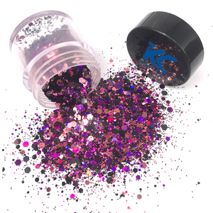 Toksik olmayan toptan festivali Polyester pırıltılar yeni cadılar bayramı sanat zanaat tıknaz Glitter mix - Product Image 6