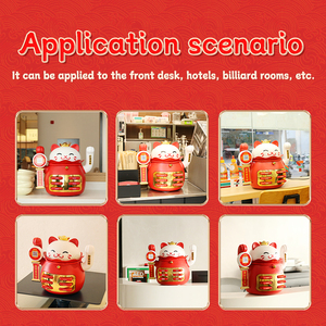 Estación <span class=keywords><strong>de</strong></span> Carga Rápida Besiter 2026 Lucky Cat Nueva <span class=keywords><strong>de</strong></span> 6 Ranuras y 8000mAh con Batería <span class=keywords><strong>de</strong></span> Polímero <span class=keywords><strong>de</strong></span> Litio y Pago Inteligente por Escaneo <span class=keywords><strong>de</strong></span> Código QR - Product Image 3