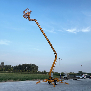 Plataforma Elevadora Hidráulica Tipo Araña, Telescópica, Articulada, Remolcable, de 10-20m de Altura, Precio de Fábrica - Product Image 3