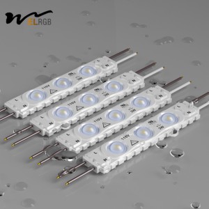 Điện áp cao 110V/220V <span class=keywords><strong>RGB</strong></span> <span class=keywords><strong>LED</strong></span> tiêm mô-đun 3 Wát điện IP65 quảng cáo không thấm nước sáng màu xanh lá cây màu xanh cung cấp miễn phí - Product Image 5