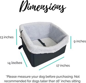 JW – siège rehausseur de chien de haute qualité, siège de voiture pour animaux de compagnie, siège de chien, coussin de Protection de sécurité de siège arrière de voiture étanche anti-salissure - Product Image 3