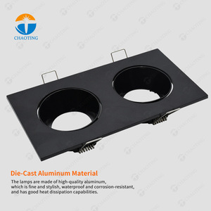 Hot Bán Chiếu sáng trong nhà nhôm tròn vuông có thể thay thế đèn cup xuống ánh sáng nhà ở LED gu5.3 GU10 ceil ánh sáng tại chỗ Downlight - Product Image 5