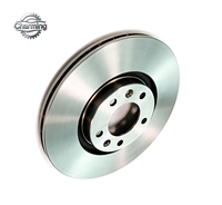 Duurzame Aftermarket 424911 geventileerde achterremrotor voor Peugeot 407 2004-2011 Citroen C6 2005-2012 auto remschijf reparatie onderdelen