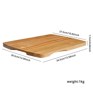 Youlike Hot <b>Sales</b> Organic Natural <b>Wooden</b> Sliding Board With 4 Non Sliding Mats on the Bottom <b>for</b> Kitchen Thermomix - Product Image 2