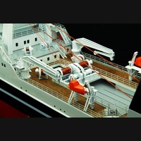 Modèle de navire de pêche miniature fait main, navire de transport, modèle logistique O.A.S Ocean Artwork, personnalisable, 80 cm, modèle de bateau de pêche en plastique