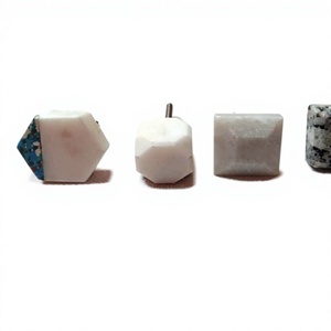 Best Quality Shan India Handmade Marble Dresser Cabinet Knobs Contemporary Design Door Mount Versatile Home Decor Kitchen - Product Image 3
