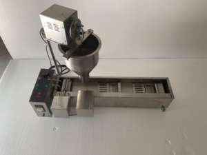 Machine de fabrication de friteuse entièrement commerciale automatique de haute qualité Mini Donut Donut Glaze - Product Image 4