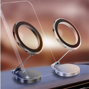 Support de téléphone de voiture magnétique à rotation de 360 °, berceau automobile adhésif inférieur pour téléphone portable - Product Image 5