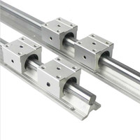 Ventes directes d'usine Bloc de mouvement linéaire rond CNC SBR50UU pour rail linéaire en aluminium SBR50