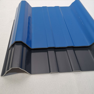 Huazhijie perumahan dan industri plastik PVC bahan ASA lembar ubin atap tanggal merah bata merah - Product Image 5