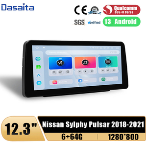 8 lõi <span class=keywords><strong>Android</strong></span> 13 hệ thống <span class=keywords><strong>Car</strong></span> DVD Player GPS navigation đa phương tiện cho Nissan sylphy Pulsar 2018 202112.3 Bảng điều khiển TV USB Carplay - Product Image 2