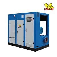 Souffleur à vis sans huile OEM ODM 22-160 kW, aération industrielle basse pression, transport pneumatique, CE ISO
