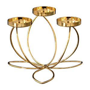 Iron Candle Holders 345 <b>Head</b> Candlestick Durable Home Decoration Wedding Table Decor Modern Bedroom Decor - Product Image 5