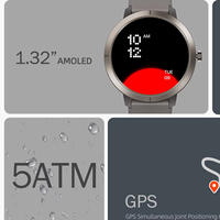 DM76 GNSS Geoptimaliseerde Kompas Altimeter Barometer 5ATM GPS Horloge voor Trailrunners, Complex Berg- en Bosterreinpositionering