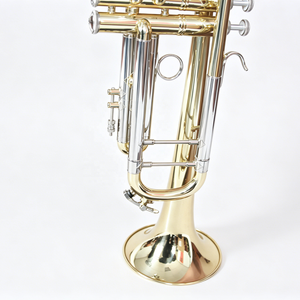 <span class=keywords><strong>Trompeta</strong></span> de Estructura Clásica con Lacado Dorado, Apta para Fabricantes de Instrumentos Musicales (OEM) - Product Image 5