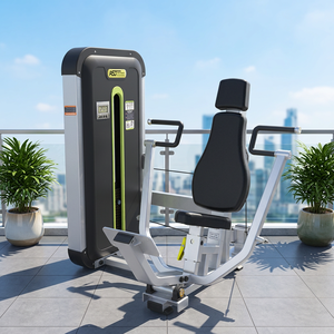 <span class=keywords><strong>Machine</strong></span> de musculation commerciale pour presse pectorale assise, équipement d'entraînement réglable pour la force du haut du corps en salle de sport - Product Image 1