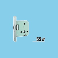Serrure de porte, acier inoxydable, pour chambre à coucher, silencieuse, poignée intérieure domestique, chambre, serrure universelle de style ancien, serrure pour porte en bois